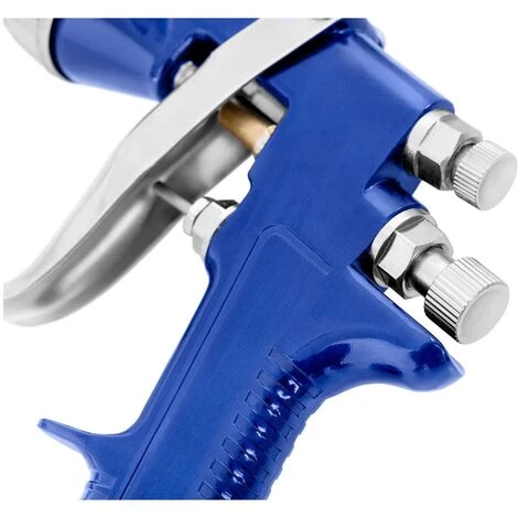 MSW Pistolet À Peinture Vernis Air Comprimé Professionnel Basse Pression 3,5-5 Bars - Blanc 3 MSW Pistolet À Peinture Vernis Air Comprimé Professionnel Basse Pression 3,5-5 Bars - Blanc – Image 3