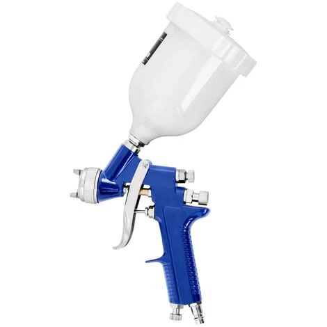 MSW Pistolet À Peinture Vernis Air Comprimé Professionnel Basse Pression 3,5-5 Bars - Blanc 5 MSW Pistolet À Peinture Vernis Air Comprimé Professionnel Basse Pression 3,5-5 Bars - Blanc – Image 5