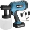 Pistolet à Peinture Sans Fil 18V, Capacité De 800 Ml, 2,5 Mm Buse - WESCO WS2342