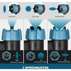Pistolet à Peinture Sans Fil 18V, Capacité De 800 Ml, 2,5 Mm Buse - WESCO WS2342 9 Pistolet à Peinture Sans Fil 18V, Capacité De 800 Ml, 2,5 Mm Buse - WESCO WS2342 -Pistolet à peinture Soldes 42308360 5