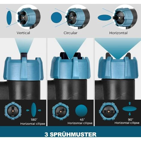 Pistolet à Peinture Sans Fil 18V, Capacité De 800 Ml, 2,5 Mm Buse - WESCO WS2342 5 Pistolet à Peinture Sans Fil 18V, Capacité De 800 Ml, 2,5 Mm Buse - WESCO WS2342 – Image 5