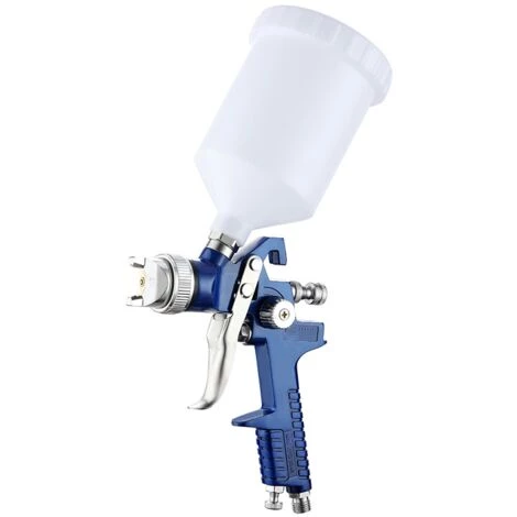 THSINDE Pistolet A Peinture H-827P - Système De Pulvérisation De Peinture Professionnel Avec Godet En Plastique De 600 Ml Et Buse En Acier Inoxydable 1.4mm + 2x Jeu De Buses 1.7mm & 2.0mm 3 THSINDE Pistolet A Peinture H-827P - Système De Pulvérisation De Peinture Professionnel Avec Godet En Plastique De 600 Ml Et Buse En Acier Inoxydable 1.4mm + 2x Jeu De Buses 1.7mm & 2.0mm – Image 3