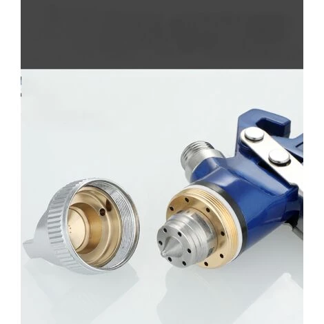 THSINDE Pistolet A Peinture H-827P - Système De Pulvérisation De Peinture Professionnel Avec Godet En Plastique De 600 Ml Et Buse En Acier Inoxydable 1.4mm + 2x Jeu De Buses 1.7mm & 2.0mm 4 THSINDE Pistolet A Peinture H-827P - Système De Pulvérisation De Peinture Professionnel Avec Godet En Plastique De 600 Ml Et Buse En Acier Inoxydable 1.4mm + 2x Jeu De Buses 1.7mm & 2.0mm – Image 4