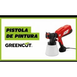 Pistolet à Peinture électrique 600W, Système Pulvérisation HVLP, Vitesse 1200ml/min, 4 Buses Et Capacité Jusqu'à 1000ml - Greencut PIN660C -Pistolet à peinture Soldes 42660877 5