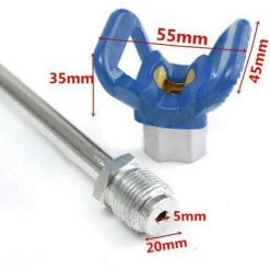 TANABATA Tube De Pulvérisation De Peinture, Pistolet Pulvérisateur De Peinture US Airless - Embout De Base - Tige D'extension Pour Pulvérisateur De Peinture - 20 Cm -Pistolet à peinture Soldes 42839632 3