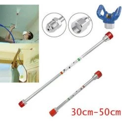 TANABATA Tube De Pulvérisation De Peinture, Pistolet Pulvérisateur De Peinture US Airless - Embout De Base - Tige D'extension Pour Pulvérisateur De Peinture - 20 Cm -Pistolet à peinture Soldes 42839632 5