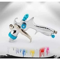 BARES Pistolet De Pulvérisation à Gravité Avec 3 Buses En Cuivre 1,4 Mm 1,7 Mm 2,0 Mm 600CC Pistolet Pulvérisateur à Atomisation élevée Pour La Réparation De Peinture Automatique De Voiture -Pistolet à peinture Soldes 43569115 3