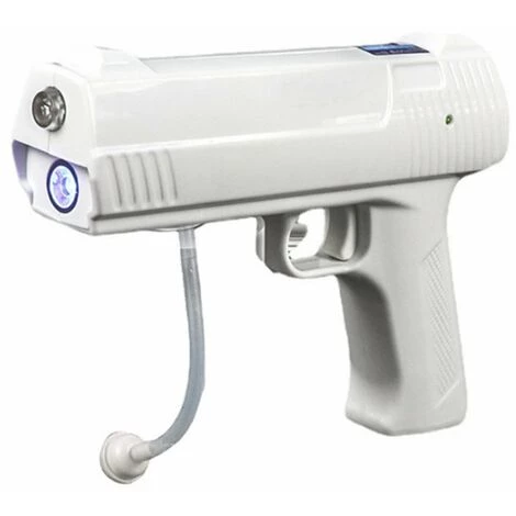 HAPPYSHOPPING Pistolet De Pulverisation A Main Pistolet A Vapeur Rechargeable Atomiseur Automatique Machine De Brumisateur Sans Fil Portable Pulverisateur Electrique Pour Utilisation Interieure En ExterieurBlanc, Modele: Blanc 1 HAPPYSHOPPING Pistolet De Pulverisation A Main Pistolet A Vapeur Rechargeable Atomiseur Automatique Machine De Brumisateur Sans Fil Portable Pulverisateur Electrique Pour Utilisation Interieure En ExterieurBlanc, Modele: Blanc