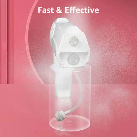 HAPPYSHOPPING Pistolet De Pulverisation A Main Pistolet A Vapeur Rechargeable Atomiseur Automatique Machine De Brumisateur Sans Fil Portable Pulverisateur Electrique Pour Utilisation Interieure En ExterieurBlanc, Modele: Blanc 4 HAPPYSHOPPING Pistolet De Pulverisation A Main Pistolet A Vapeur Rechargeable Atomiseur Automatique Machine De Brumisateur Sans Fil Portable Pulverisateur Electrique Pour Utilisation Interieure En ExterieurBlanc, Modele: Blanc – Image 4