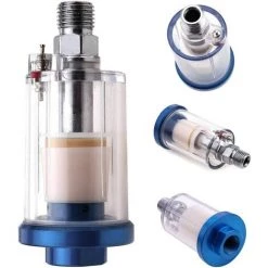 BEARSU 1/4"BSP Mini Filtre à Air Piège à Eau D'humidité Pour Pistolet à Peinture En Aérosol, Compresseur D'air, Outil Pneumatique