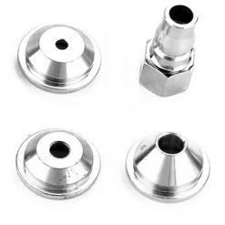 ASUPERMALL Tasse Detachable De Pulverisateur De Peinture Murale De Cloison Seche De Machine De Jet De Tremie D'air De Grande Capacite De 6L Avec 3 Buses, Blanc, Type Normal -Pistolet à peinture Soldes 46314641 5