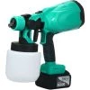 ASUPERMALL Pistolet à Peinture à Batterie Au Lithium Sans Balai Machine De Pulvérisation électrique Sans Fil 800Ml/25Oz, 4000Mah, 1 Batterie - 4000Mah, 1 Batterie