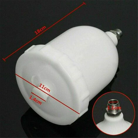 BEARSU Tasse De Pistolet De Pulvérisation, Pot De Tasse De Pistolet De Pulvérisation D'air D'alimentation Par Gravité De 600 Ml Pour Outil De Pistolet De Pulvérisation De Peinture, Ajustement De Remplacement Pour GTiPro Pri Lite Gti TT GFG 2 BEARSU Tasse De Pistolet De Pulvérisation, Pot De Tasse De Pistolet De Pulvérisation D'air D'alimentation Par Gravité De 600 Ml Pour Outil De Pistolet De Pulvérisation De Peinture, Ajustement De Remplacement Pour GTiPro Pri Lite Gti TT GFG – Image 2