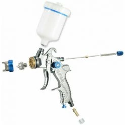 SUPERSELLER Aérographe Pneumatique Kit De Pistolet De Pulvérisation HVLP Pour Véhicule 600CC, Régulateur D'air, Alimentation Par Gravité 3 Buses, -Pistolet à peinture Soldes 46772653 5