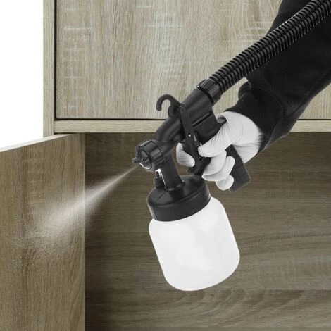BeMatik - Pistolet à Peinture 650 Watt 800 Ml, Pistolet à Peinture électrique Avec Trois Modes De Pulvérisation 2 BeMatik - Pistolet à Peinture 650 Watt 800 Ml, Pistolet à Peinture électrique Avec Trois Modes De Pulvérisation – Image 2