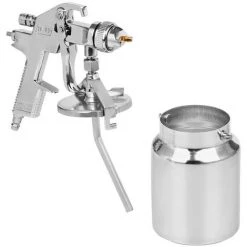 MSW Pistolet À Peinture Pneumatique (Buse : Ø 1,4 Mm, Débit D'air : 170-283 L/min) - Noir 7 MSW Pistolet À Peinture Pneumatique (Buse : Ø 1,4 Mm, Débit D'air : 170-283 L/min) - Noir -Pistolet à peinture Soldes 47477734 3