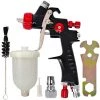 ASUPERMALL Pulverisation De Pulverisation De Pulverisation De Pulverisation De La Voiture De Voiture De 1,0 Mm Lvmp Gravitys-feed Pulverisateur D'air Kit D'aerographe Dispositif De Reparation De Peinture Automatique, Multicolore