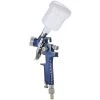 SUPERSELLER Pistolet à Peinture 1.0mm Mini HVLP Kit D'aérographe Pour Pulvérisateur D'air Outil De Pulvérisation De Peinture De Retouche Ensemble De Brosse à Air à Alimentation Par Gravité Peinture De Voiture Automatique Pour La Réparation De Taches, 0, 8 MM - 0,8 MM