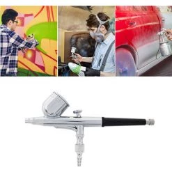ASUPERMALL Mini Kit Aérographe Avec 0.3Mm Tube D'écoulement Aiguille, 2ML Godet D'Alimentation Caravity, Stylo Aérographe Pour Le Maquillage, Le Gâteaux, Etc 9 ASUPERMALL Mini Kit Aérographe Avec 0.3Mm Tube D'écoulement Aiguille, 2ML Godet D'Alimentation Caravity, Stylo Aérographe Pour Le Maquillage, Le Gâteaux, Etc -Pistolet à peinture Soldes 48782699 5