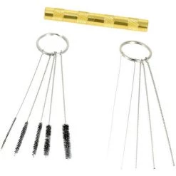 SUPERSELLER Pistolet à Peinture Ensemble De Mini Compresseur D'air Pour Aérographe Polyvalent Kit De Brosse à Air à Alimentation Par Gravité Pour La Peinture D'art 9 SUPERSELLER Pistolet à Peinture Ensemble De Mini Compresseur D'air Pour Aérographe Polyvalent Kit De Brosse à Air à Alimentation Par Gravité Pour La Peinture D'art -Pistolet à peinture Soldes 49287488 5