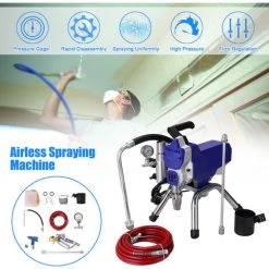 SUPERSELLER Pistolet à Peinture Pulvérisateur De Peinture Machine De Pulvérisation Sans Air Haute Pression Professionnelle Outil De Peinture électrique Haute Puissance 7 SUPERSELLER Pistolet à Peinture Pulvérisateur De Peinture Machine De Pulvérisation Sans Air Haute Pression Professionnelle Outil De Peinture électrique Haute Puissance -Pistolet à peinture Soldes 49287692 3
