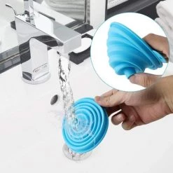 Entonnoir Silicone Pliable + 200PCS Papier Filtre De Peinture En Nylon Fin, Entonnoir Cuisine Utilisé Pour Filtrer Le Liquide, La Peinture Macaron -Pistolet à peinture Soldes 50928312 3