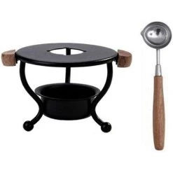 MODOU Artisanat Outils De Peinture Cire Feu Four De Fusion De Cire D'étanchéité Fusion Cuillère 2PCS