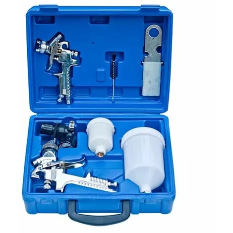 Topdeal Pistolets De Pulvérisation HVLP 2 Pcs 1 Topdeal Pistolets De Pulvérisation HVLP 2 Pcs