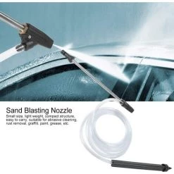 BEARSU Kit De Sablage à Haute Pression En Acier Inoxydable Multi-fonctionnel Avec Buse De Pulvérisation De Peinture Pour Karcher K -Pistolet à peinture Soldes 52556030 3