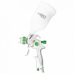 BRICOLINE Pistolet à Peinture Réservoir Supérieur 0,6 L, Buse 1,4 Mm, HVLP