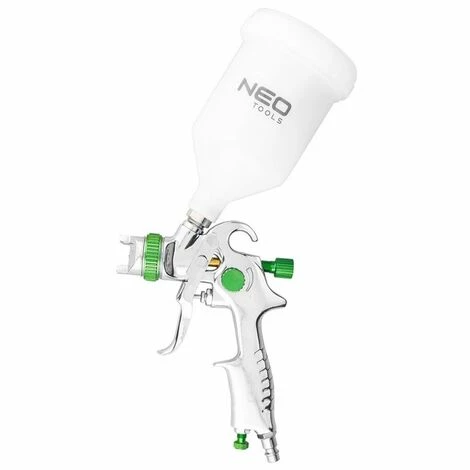 BRICOLINE Pistolet à Peinture Réservoir Supérieur 0,6 L, Buse 1,4 Mm, HVLP 1 BRICOLINE Pistolet à Peinture Réservoir Supérieur 0,6 L, Buse 1,4 Mm, HVLP