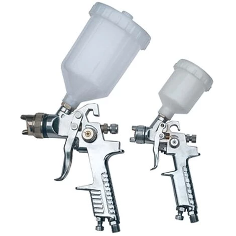 LITZEE Pistolets De Pulvérisation HVLP 2 Pcs # 5 LITZEE Pistolets De Pulvérisation HVLP 2 Pcs # – Image 5