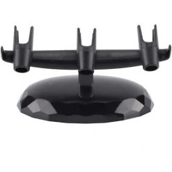 QERSTA Support De Pistolet Aérographe Léger En Plastique Air Brush Stand De Stockage Trois Stylos Aérographe Accessoires Pour Bricolage Art Peinture