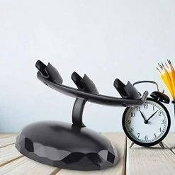 QERSTA Support De Pistolet Aérographe Léger En Plastique Air Brush Stand De Stockage Trois Stylos Aérographe Accessoires Pour Bricolage Art Peinture -Pistolet à peinture Soldes 54648353 4