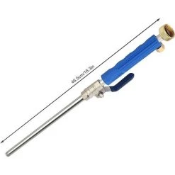 TINOR Buse à Eau Haute Pression, Pistolet à Eau Haute Pression, Pistolet à Eau Haute Pression Pour Tuyau D'arrosage, Pulvérisateur De Nettoyage De Vitres (bleu)