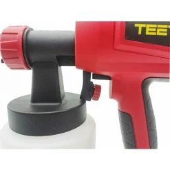 TEETOK Pistolet De Pulv¨¦risation De Peinture ¨¦lectrique 550W Pour Outil De Peinture De Voiture De Meubles De Mur De Cl?ture -Pistolet à peinture Soldes 54726925 5