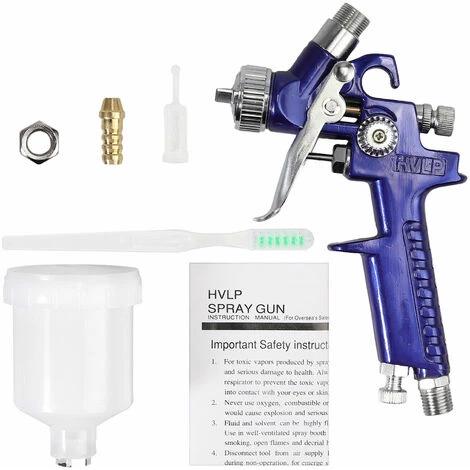 PROSTER Pistolet Pulvérisateur De Peinture 0.8mm Acier Inoxydable Buse D'air Voiture 5 PROSTER Pistolet Pulvérisateur De Peinture 0.8mm Acier Inoxydable Buse D'air Voiture – Image 5