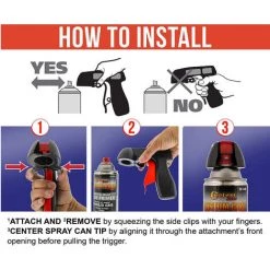 ZHUOXUAN Aérosol D'origine Poignée Pistolet, Support De Pot De Peinture 7 ZHUOXUAN Aérosol D'origine Poignée Pistolet, Support De Pot De Peinture -Pistolet à peinture Soldes 55168171 4