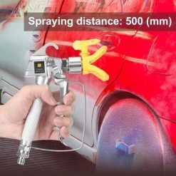 Peinture Pour Pistolet De Pulvérisation Sans Air Haute Pression Avec Support De Pulvérisation Et Buse 517 De Pulvérisation, Kit De Pistolet De Peinture En Acier Inoxydable 3600 PSI Avec Support D, Betterlife -Pistolet à peinture Soldes 55298681 4