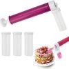 Aérographe Manuel Pour Gâteaux, Décoration De Gâteaux Pour Gâteaux Avec 4 Vaporisateurs Et Pistolet, Outils De Décoration De Gâteaux Pour La Décoration De Gâteaux Cupcakes Et Desserts , Betterlife