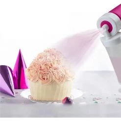 Aérographe Manuel Pour Gâteaux, Décoration De Gâteaux Pour Gâteaux Avec 4 Vaporisateurs Et Pistolet, Outils De Décoration De Gâteaux Pour La Décoration De Gâteaux Cupcakes Et Desserts , Betterlife -Pistolet à peinture Soldes 55298685 3