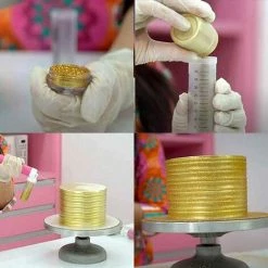 Aérographe Manuel Pour Gâteaux, Décoration De Gâteaux Pour Gâteaux Avec 4 Vaporisateurs Et Pistolet, Outils De Décoration De Gâteaux Pour La Décoration De Gâteaux Cupcakes Et Desserts , Betterlife -Pistolet à peinture Soldes 55298685 4