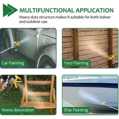 JMAX Pulvérisateur De Peinture Sans Air électrique Haute Pression 1800 W 3 JMAX Pulvérisateur De Peinture Sans Air électrique Haute Pression 1800 W – Image 3