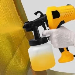 LITZEE Pistolet électrique D'aspiration Haute Pression à 3 Trous, Outil De Pulvérisation De Peinture Portable