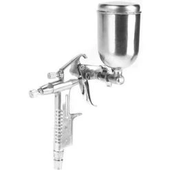 BARES Pistolet Pulvérisateur Professional 0,5 Mm Buse 125 ML Mini Pistolet Pneumatique Pour Réparation De Peinture De Voiture -Pistolet à peinture Soldes 56838000 3