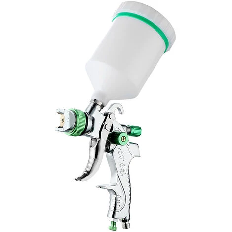 IRISFR Pistolet à Peinture Pneumatique Professionnel Pour Carrosserie 600 Ml 1,4 Mm,Pistolet à Peinture Pneumatique Pour Pot, Vert, 1 Pièce,Lilaris 1 IRISFR Pistolet à Peinture Pneumatique Professionnel Pour Carrosserie 600 Ml 1,4 Mm,Pistolet à Peinture Pneumatique Pour Pot, Vert, 1 Pièce,Lilaris