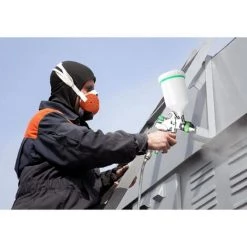 IRISFR Pistolet à Peinture Pneumatique Professionnel Pour Carrosserie 600 Ml 1,4 Mm,Pistolet à Peinture Pneumatique Pour Pot, Vert, 1 Pièce,Lilaris 7 IRISFR Pistolet à Peinture Pneumatique Professionnel Pour Carrosserie 600 Ml 1,4 Mm,Pistolet à Peinture Pneumatique Pour Pot, Vert, 1 Pièce,Lilaris -Pistolet à peinture Soldes 56839106 3