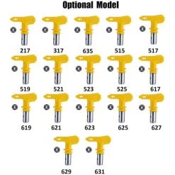 ASUPERMALL Machine De Pulverisation Sans Air Accessoires De Buses, 517 -Pistolet à peinture Soldes 57112365 5