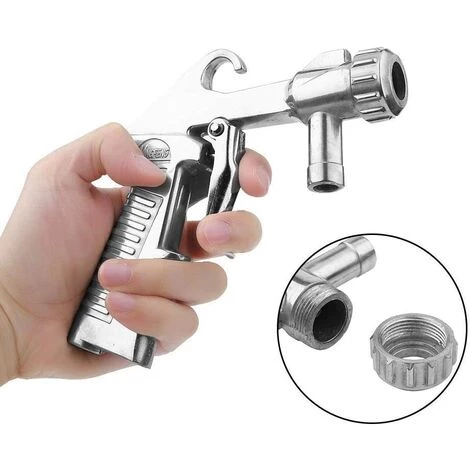 FR-LIFE BR-Vie Pistolet Sablage Pneumatique Kit, Kit De Pistolet à Sable Avec 4 Buses En Céramique 4 FR-LIFE BR-Vie Pistolet Sablage Pneumatique Kit, Kit De Pistolet à Sable Avec 4 Buses En Céramique – Image 4