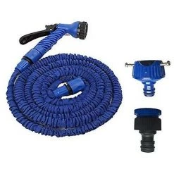 Fei Yu Tuyau D’eau De Jardin Extensible 100ft - 7 Fonction Pistolet De Pulvérisation Avec Expansion Flexible Magic Léger Tuyaux Enrouleur Pour Laver La Voiture / Arrosage Flowe